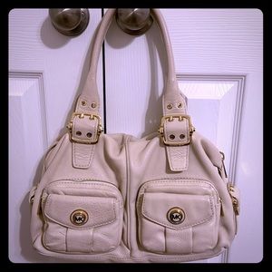 Michael Kors Cream Satchel